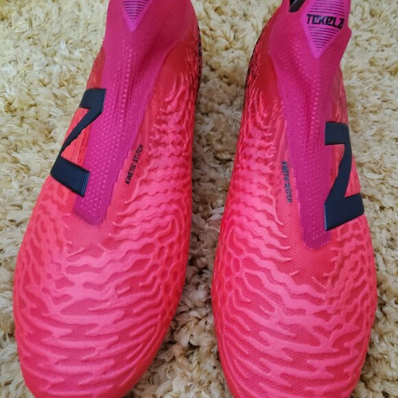 NEW BALANCE TEKELA 3.0+ PRO FG - ALPHA Flair PINK/HORIZON MENS SIZE 11.5 2E WIDE main image 8